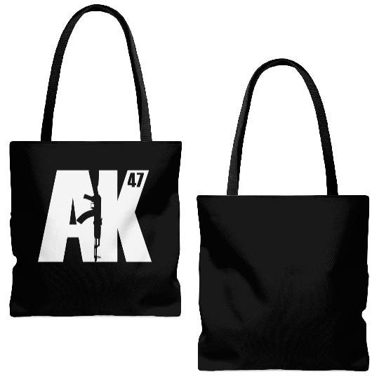 Ak-47 Soviet Kalashnikov Pro Second Amendment Tote Bags (AOP)