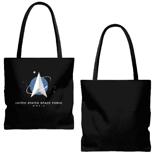 UNITED STATES US SPACE FORCE USSF DELTA FLAG birth Tote Bags (AOP)