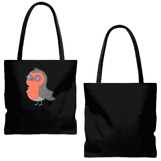 Bird Nerd Tote Bags (AOP)