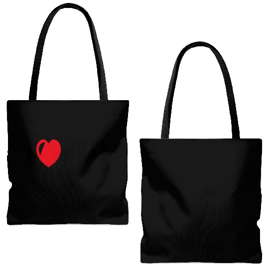 I Love Milfs Tote Bags (AOP)