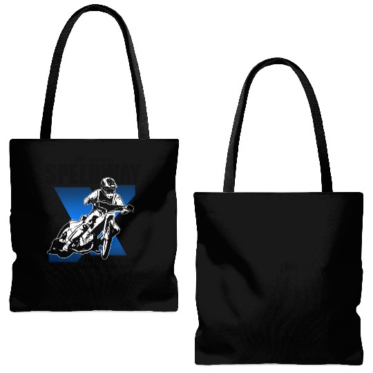 Motorcycle Speedway Racing Tote Bags (AOP)