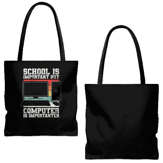 Computer Programmer Computer Science Tote Bags (AOP)