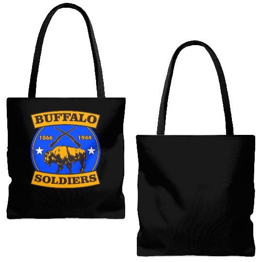 BUFFALO SOLDIERS Tote Bags (AOP)