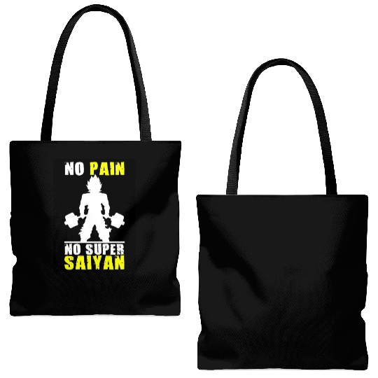 Anime Gym demon Tote Bags (AOP)