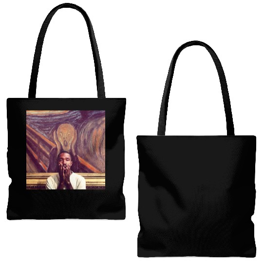 Frank Ocean Purple Blond Tote Bags (AOP)