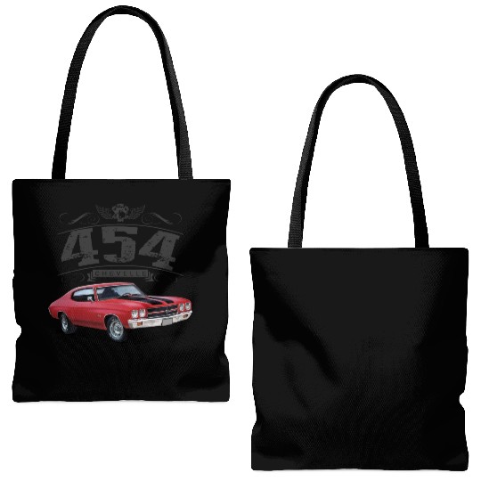 Heavy 454 Chevelle Tote Bags (AOP)
