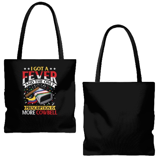 TerraShirts More Cowbell Tote Bags (AOP)