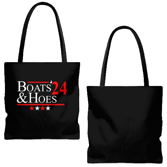 Boats And Hoes Tote Bags (AOP)