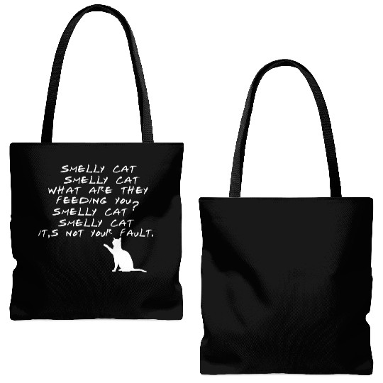 Smelly Cat Friends Tv Show Tote Bags (AOP)
