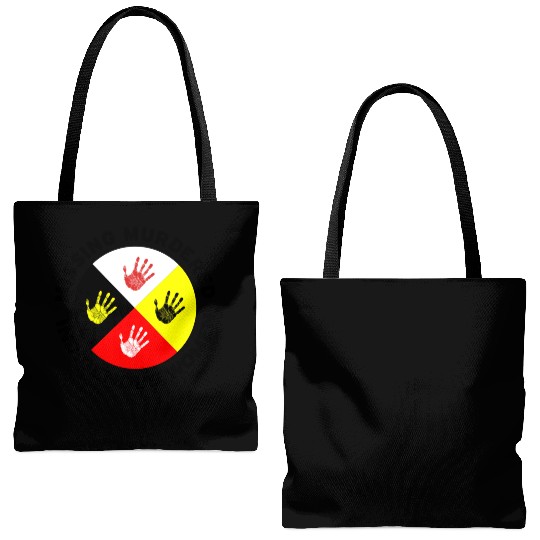 Missing Murdered Indigenous Women Tote Bags (AOP)