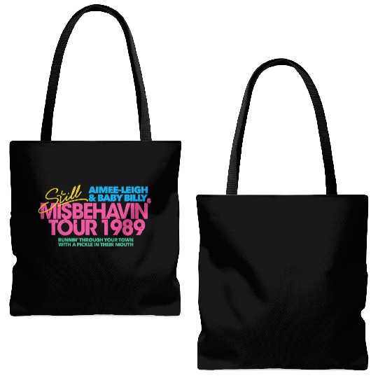 Righteous Gemstones Misbehavin Tote Bags (AOP)