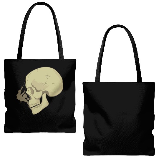 Skull Bouldering Tote Bags (AOP)
