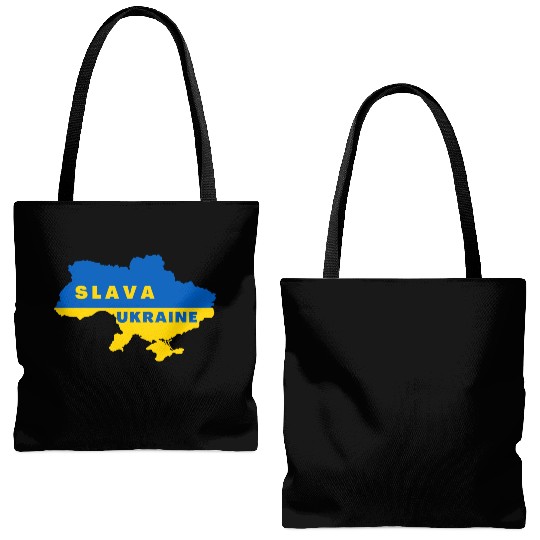 EU Ukraine Europe Friends Union Freedom Peace Tote Bags (AOP)