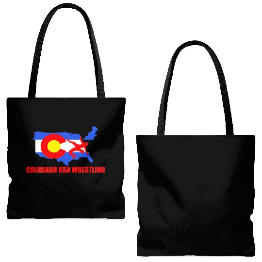 Team USA Wrestling Colorado Division Tote Bags (AOP)
