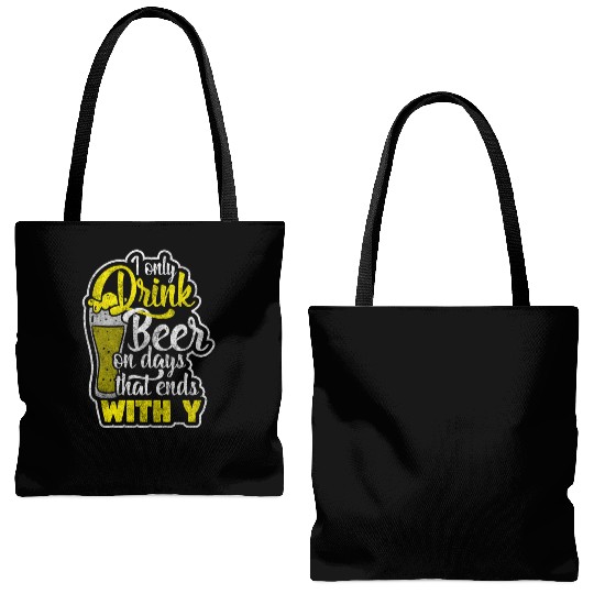 Alcohol Beer Disco Tote Bags (AOP)