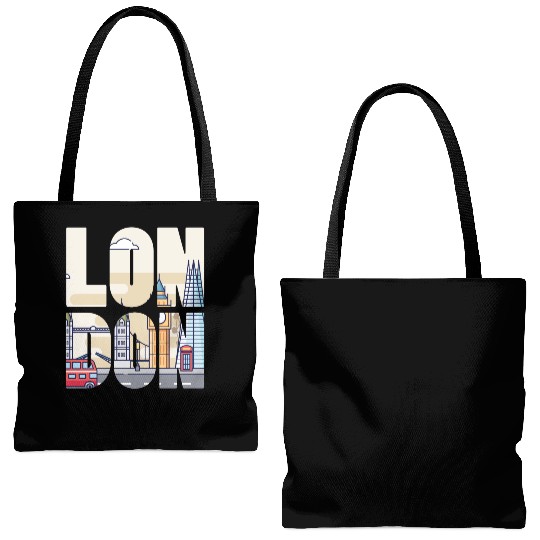 London Tote Bags (AOP)