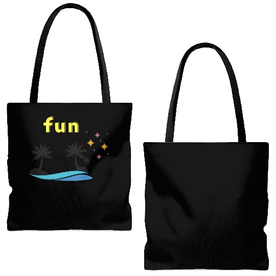 fun summer Tote Bags (AOP)