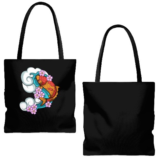 Cherry Blossom Aquarist Gift Tote Bags (AOP)