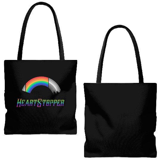 Heartstopper Rainbow LBGTQIA+ Loading Tote Bags (AOP)