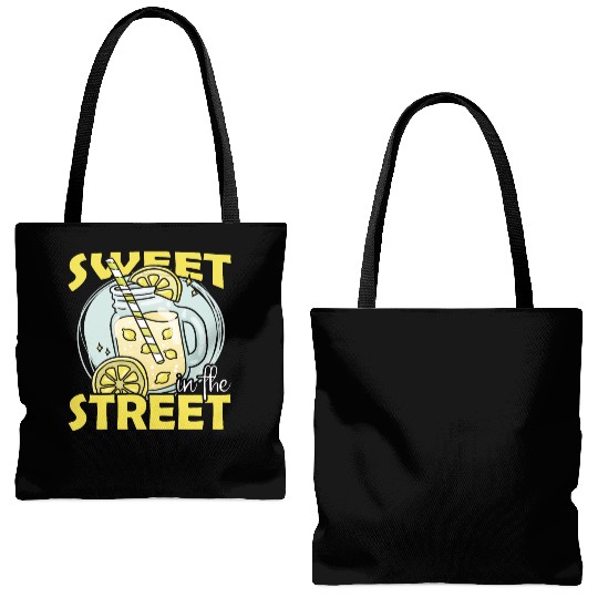Sweet In The Street Lemon Juice Boss Lemonade Tote Bags (AOP)