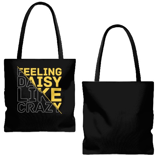 Daisy Garden Gardening Gardener Tote Bags (AOP)