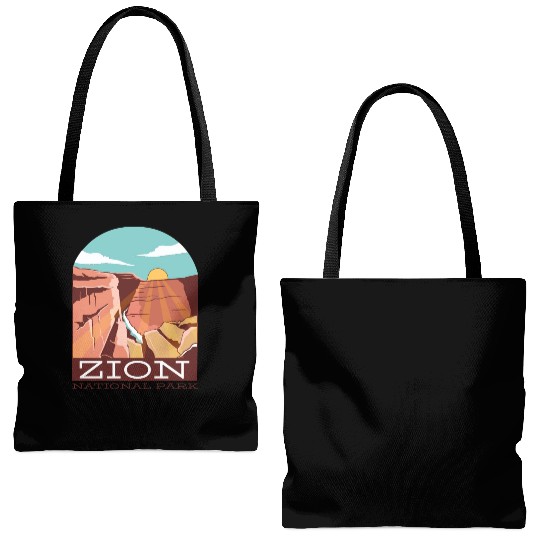 Zion National Park Zion National Park gift inspira Tote Bags (AOP)