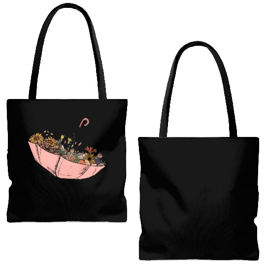 Stronger than the storm sublimation Tote Bags (AOP)
