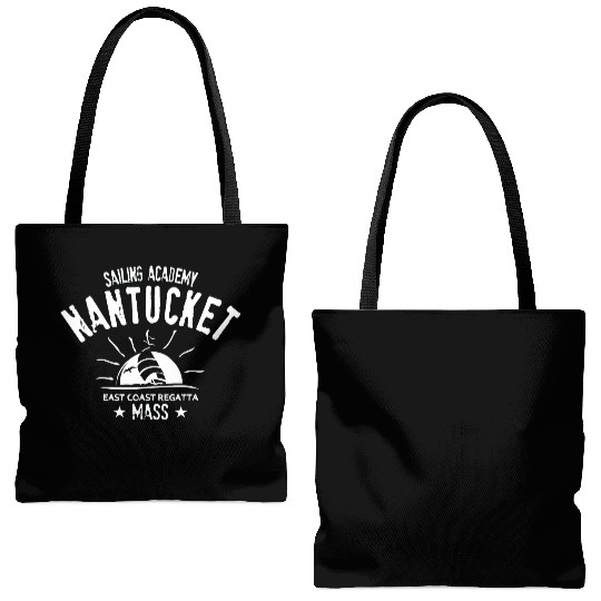 Nantucket sailing academy Tote Bags (AOP)