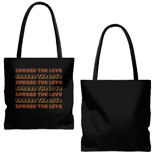 Spread the Love Tote Bags (AOP)