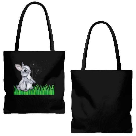 Bunny Name Gift Charlotte Tote Bags (AOP)
