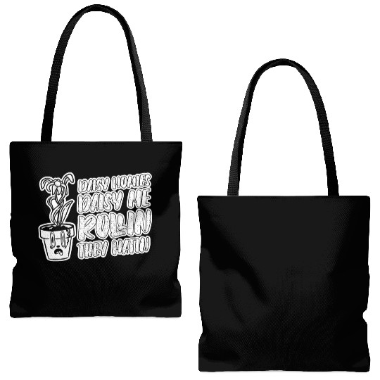 Daisy Garden Gardening Gardener Tote Bags (AOP)