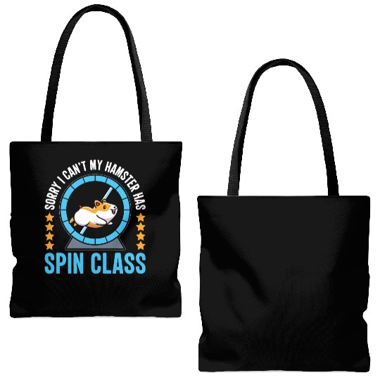 Taken by Hamsters My Cute Lovely Hamster Gift Idea Tote Bags (AOP)