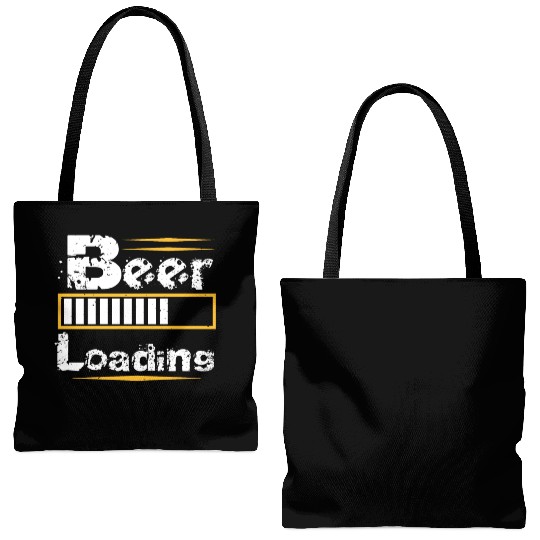 Beer Loading Tote Bags (AOP)