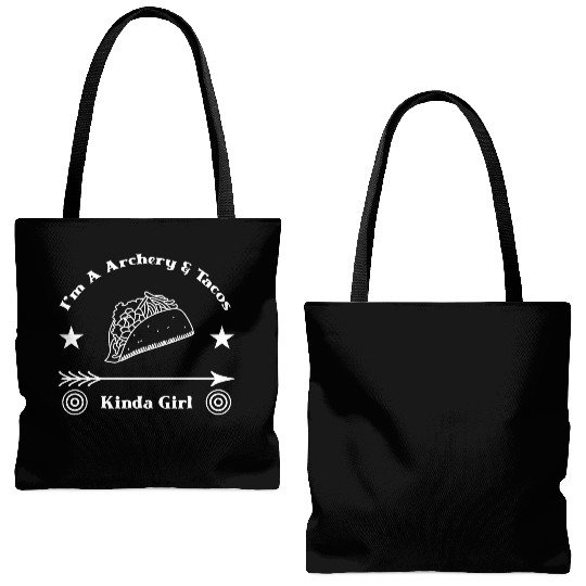 Archery & Tacos Archer Tote Bags (AOP)