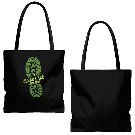 Clear Lake State Park Michigan MI Vacation Hiking Tote Bags (AOP)