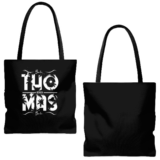 St Thomas Beach Vacation Souvenir Tote Bags (AOP)