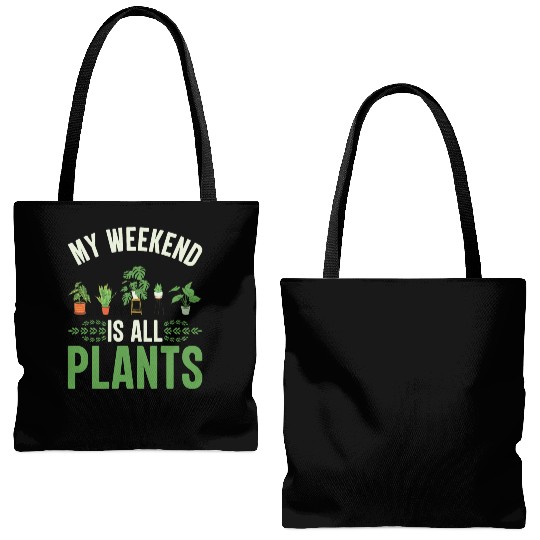 Relax And Chill Planting And Harvest Flowers Gifts Tote Bags (AOP)