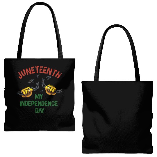 Juneteenth Black History Day Pride Gift Tote Bags (AOP)