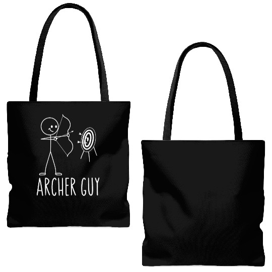 Archery Bow Archer Vintage Archer Tote Bags (AOP)