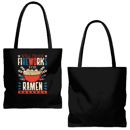 Will Trade Fireworks For Ramen | Ramen Lover | Tote Bags (AOP)
