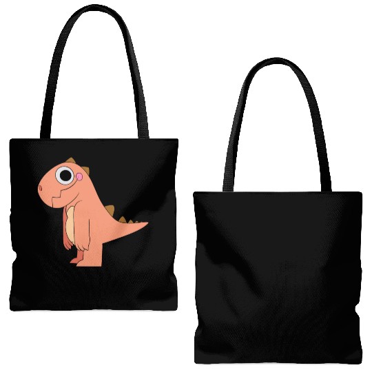 Dead End Paranormal Park Dino Tote Bags (AOP)