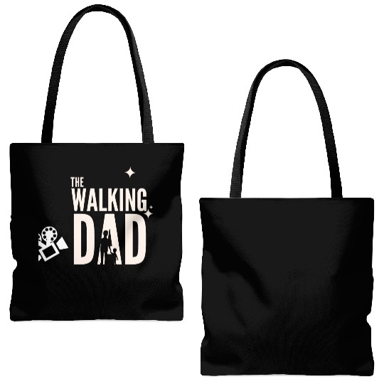 PAPA SAUR, Father's Day Tote Bags (AOP)