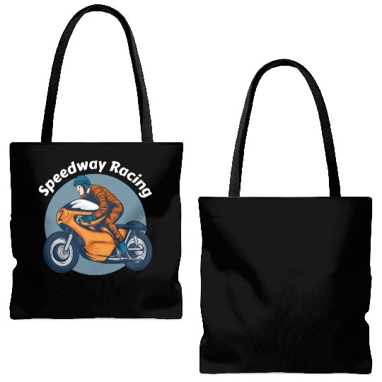Speedway Racing Tote Bags (AOP)