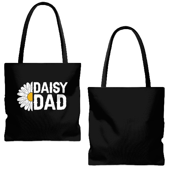 Daisy Garden Gardening Gardener Tote Bags (AOP)