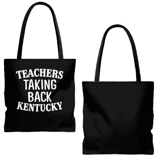 Teachers Taking Back Kentucky Gov Matt Bevin Rubs Tote Bags (AOP)