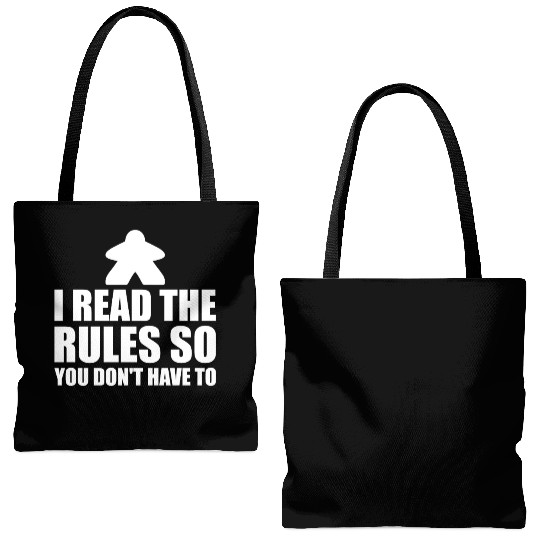 Board Game Card Tote Bags (AOP)