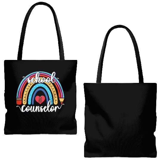 School Counselor, School Guidance Appreciation Tote Bags (AOP)