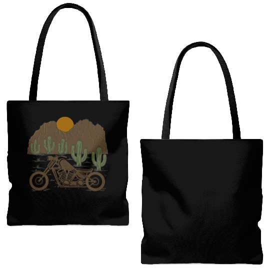 BROTHERHOOD DESERT Tote Bags (AOP)