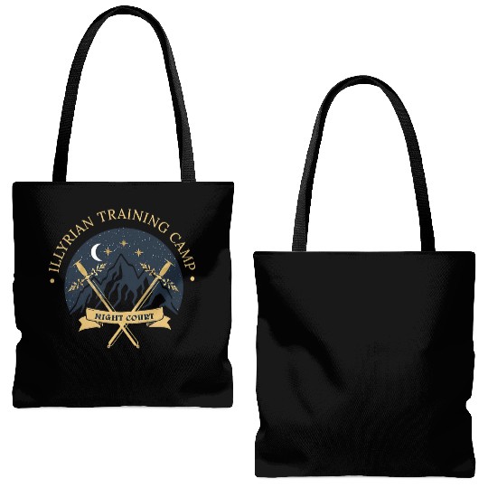 ACOTAR Illyrian Training Camp Camping Lover Tote Bags (AOP)