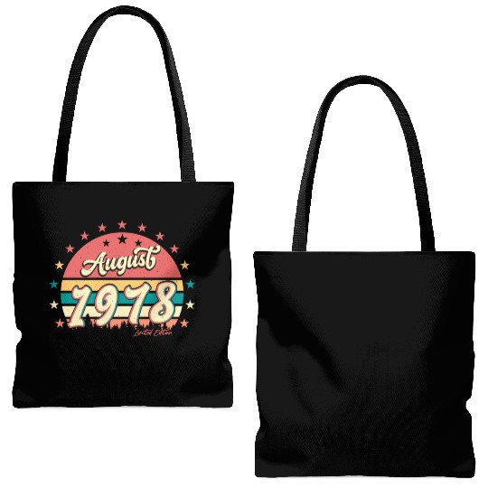 Born August 1978 Tote Bags (AOP)